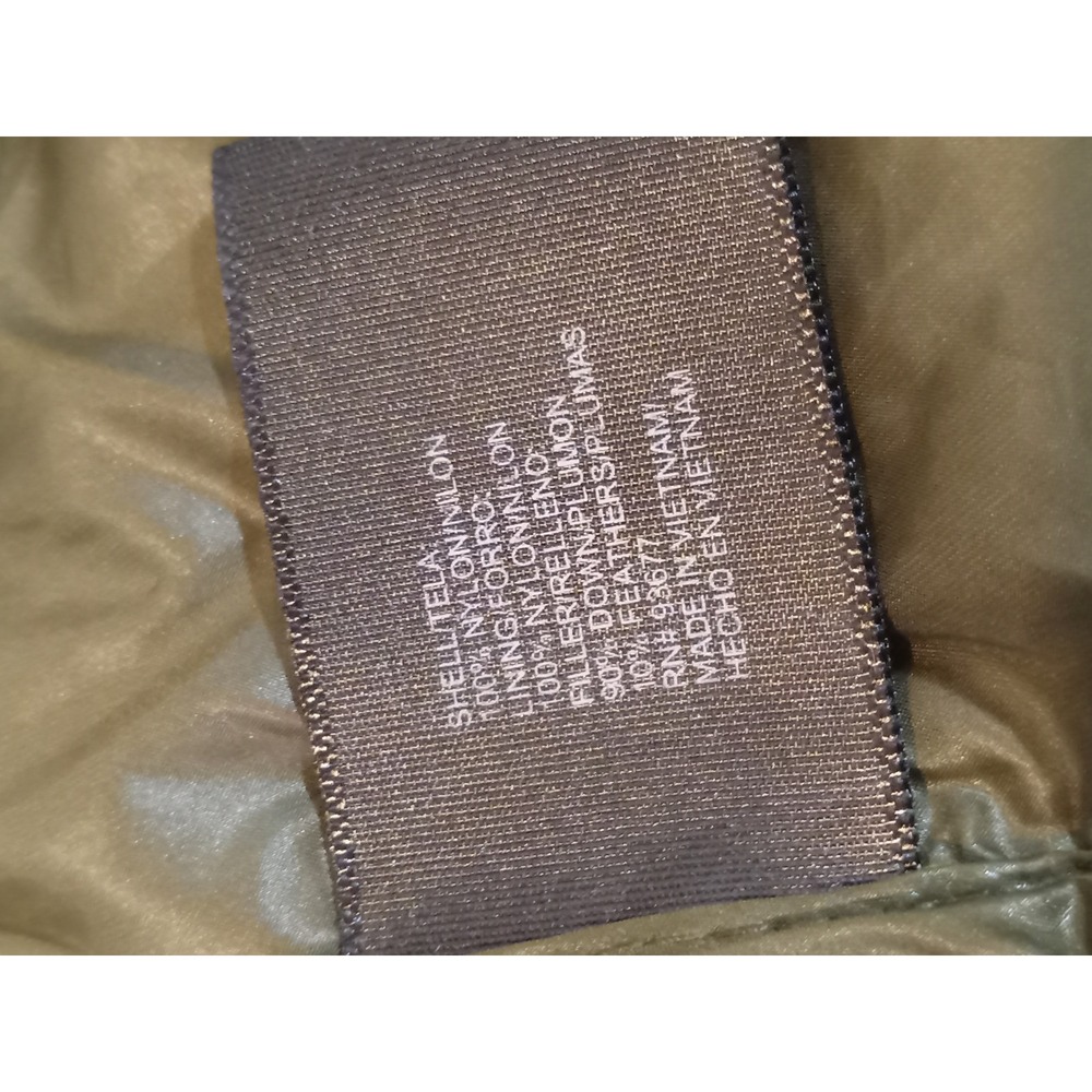 Xersion Packable Premium Down Jacket Large Olive … - image 3